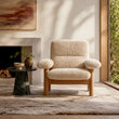 Poppy Lounge Chair Off-White