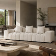 Raha Sofa Beige 3 Seater