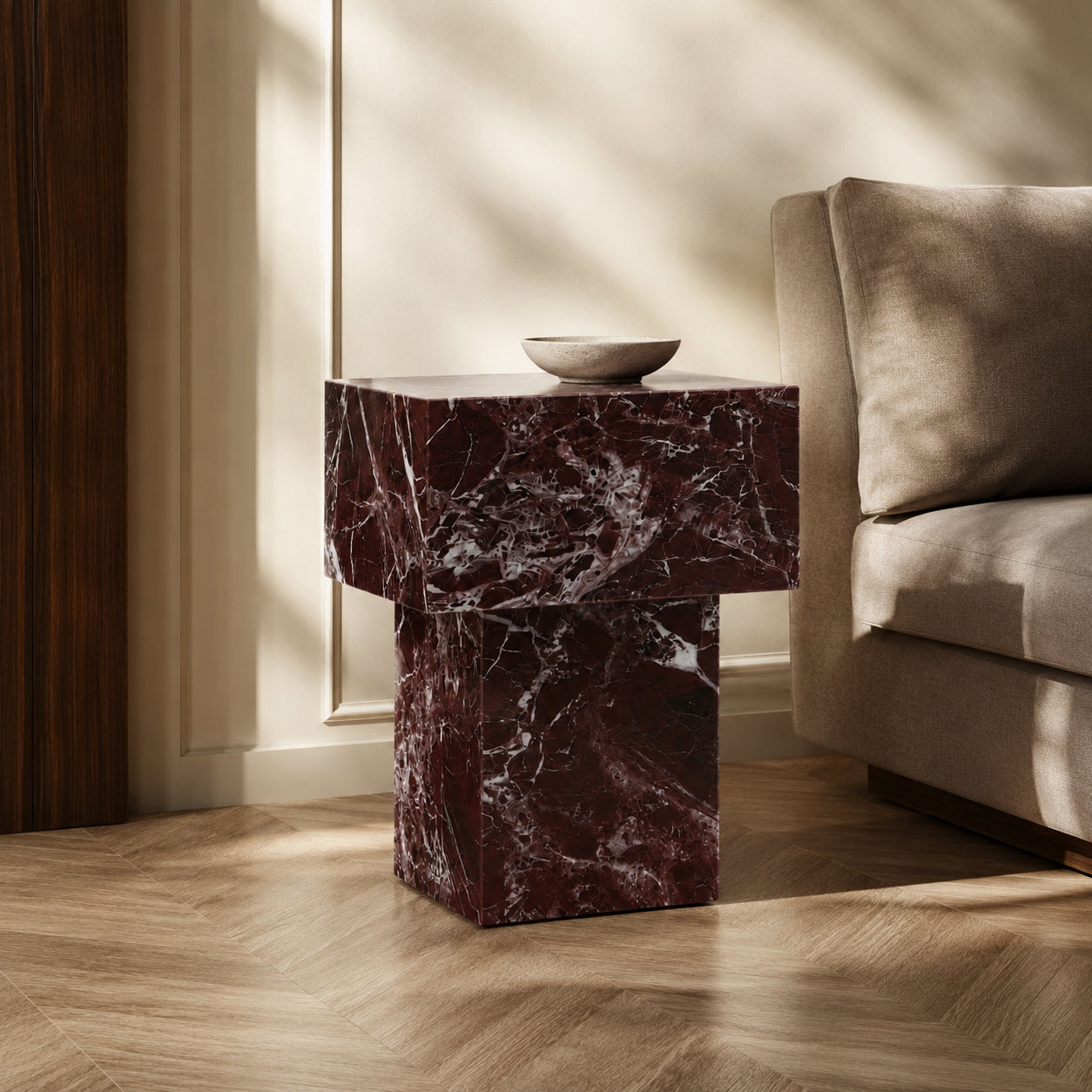 Ice Side Table-Rosa Levanto