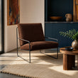 Rowan Accent Chair Brown
