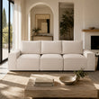 Sadir Sofa Beige 3 Seater