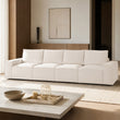 Sadir Sofa Beige 4 Seater