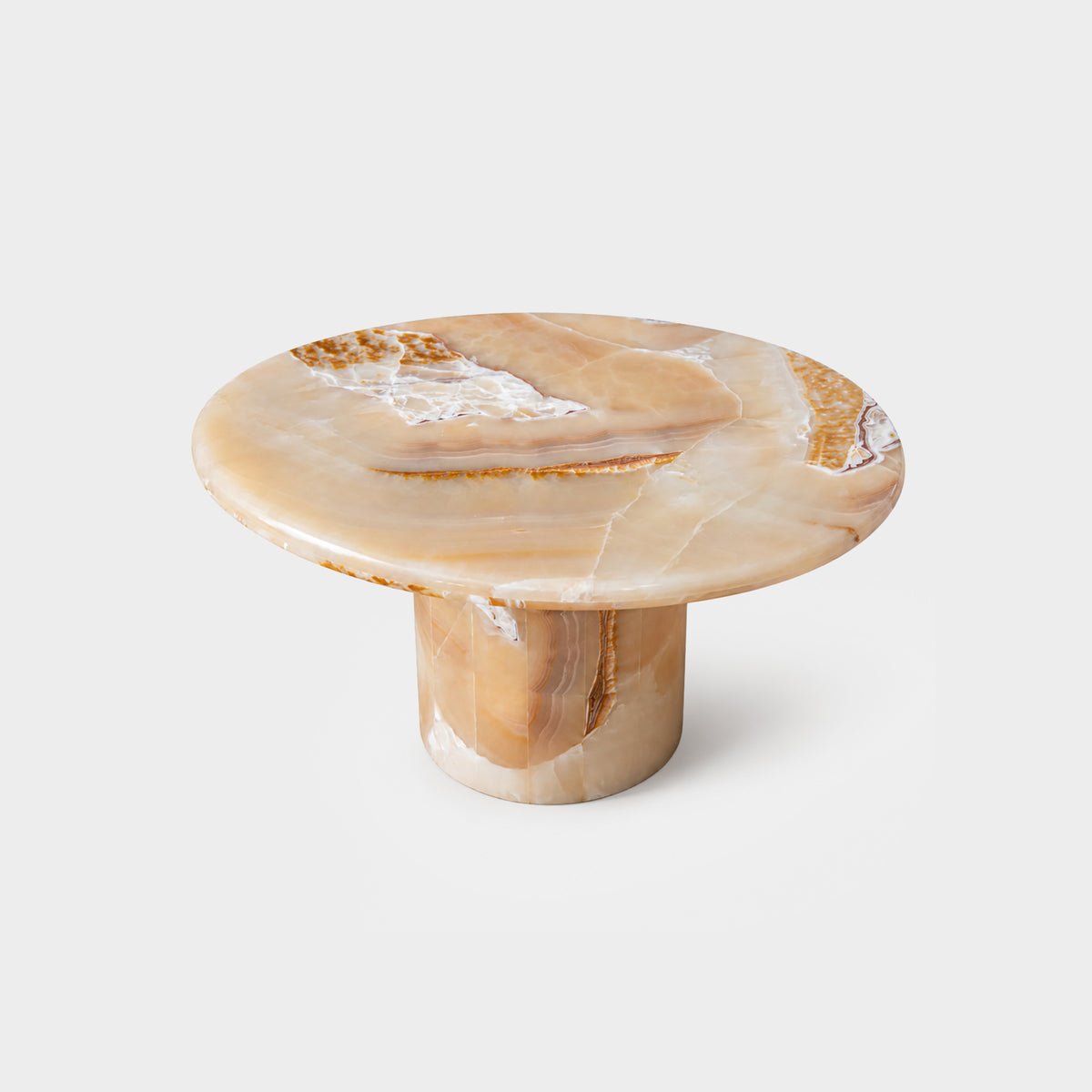 Safa Coffee Table Caramel Onyx