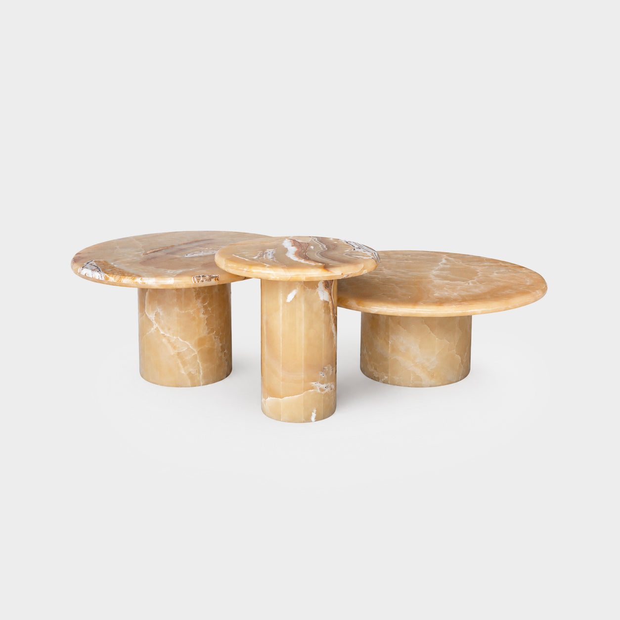 Safa Coffee Table Caramel Onyx
