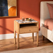 Solene Bedside Table Calacatta Viola