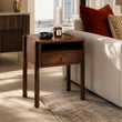 Solene Bedside Table Walnut