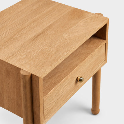 Solene Bedside Table Beige