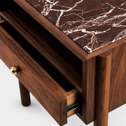 Solene Bedside Table Rosa Levanto