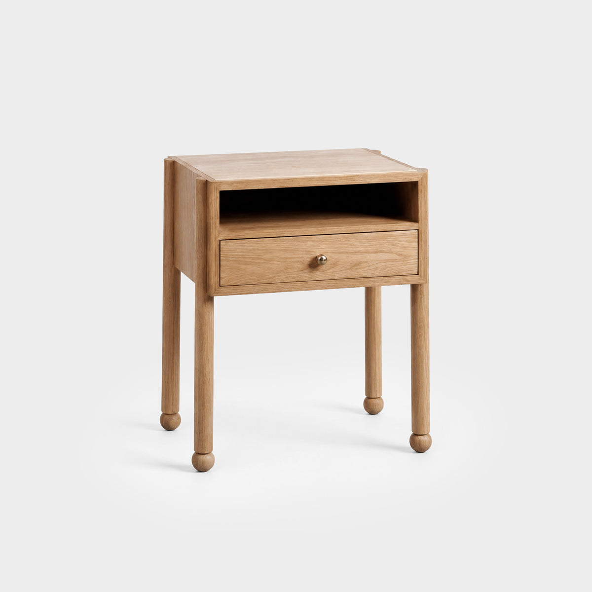 Solene Bedside Table Travertine