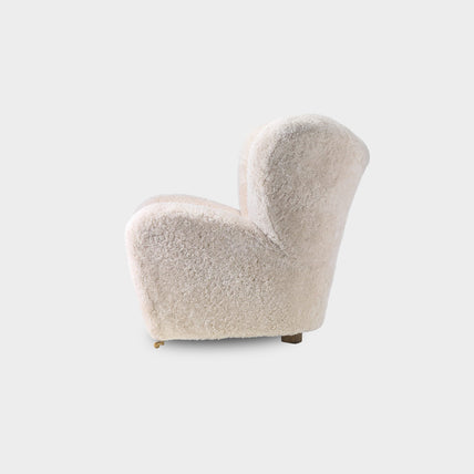 Lazy Lounge Chair White