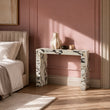Edge Console White Calacatta Viola