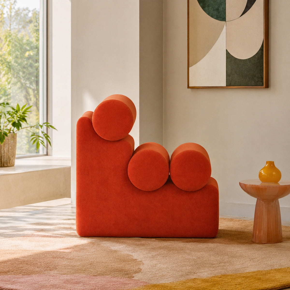 Wave Chair Orange