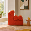 Wave Accent Chair Orange